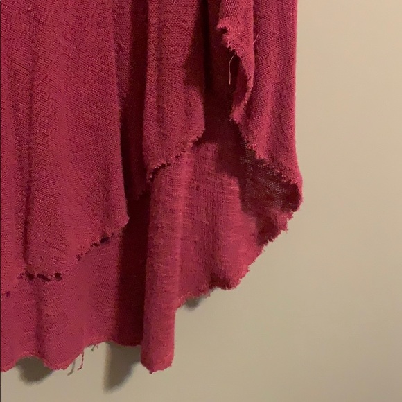 Maroon Free People Intimately Top - Picture 2 of 4